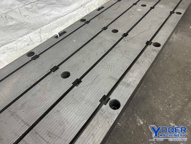 144" x 48" x 7", Midland Ross, T-slotted floor plates, cast iron - Image 5