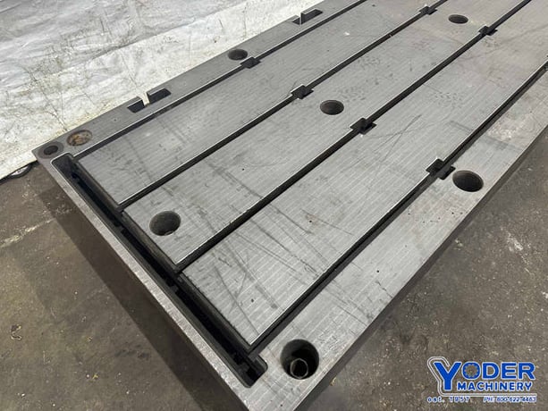 144" x 48" x 7", Midland Ross, T-slotted floor plates, cast iron - Image 6