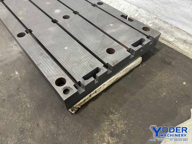 144" x 48" x 7", Midland Ross, T-slotted floor plates, cast iron - Image 8
