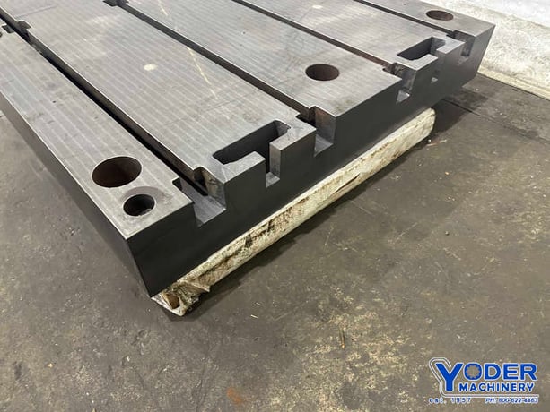 144" x 48" x 7", Midland Ross, T-slotted floor plates, cast iron - Image 9
