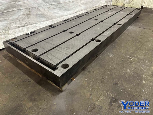144" x 48" x 7", Midland Ross, T-slotted floor plates, cast iron - Image 10