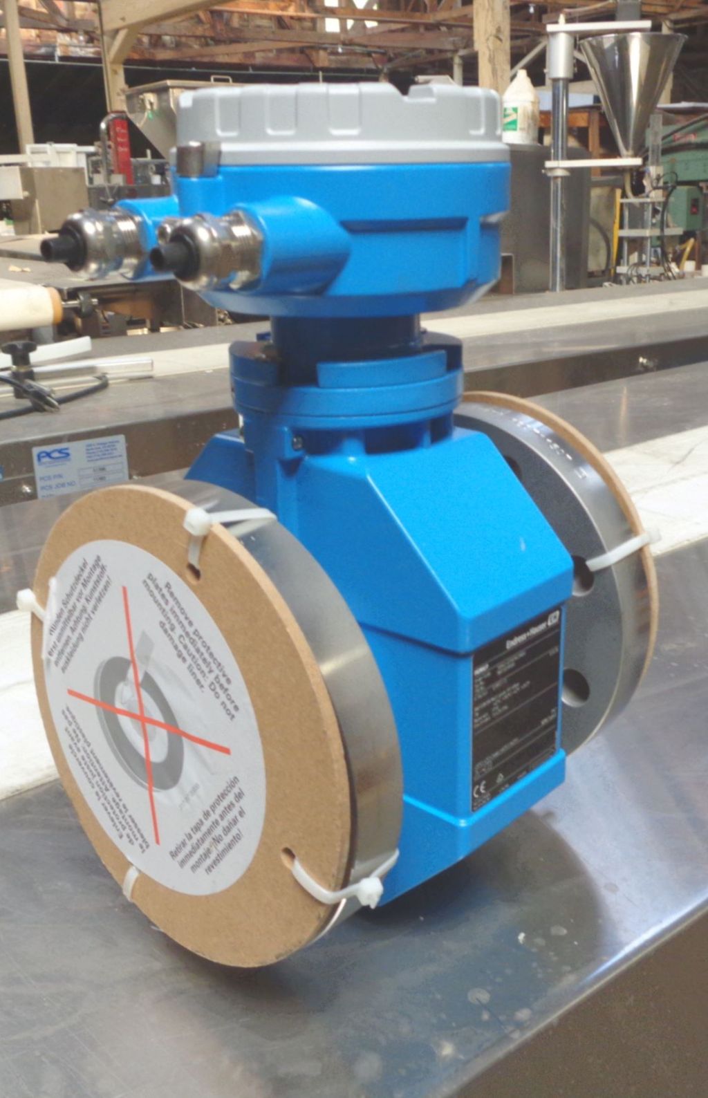 Endress & Hauser #Promag-P, Electromagnetic Flowmeter, PTFE, 3" In/Out, K-Factor 0.9957/3, 40 bar, Electrodes - Image 2