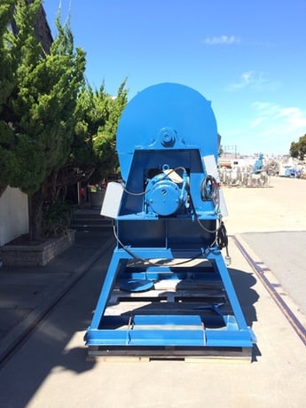 20 cu.ft. Conical Mixer, Carbon Steel, 44" diameter x 12" straight side, Internsifier Bar, 5 HP, 220/440V - Image 2
