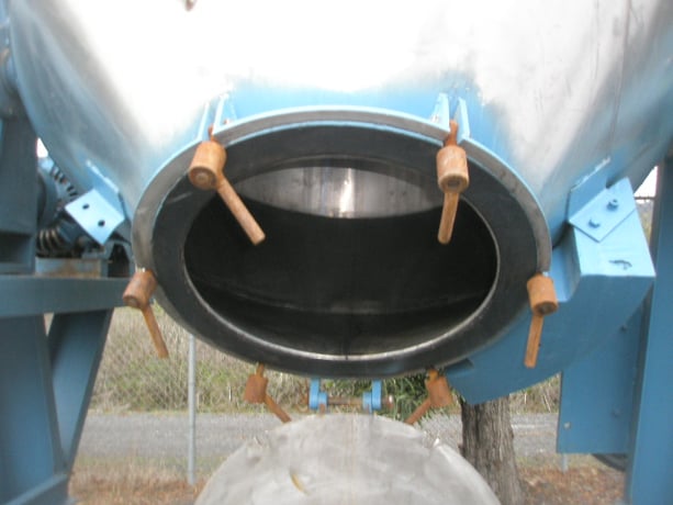40 cu.ft. Gemco #Type-400, Conical Mixer, Stainless Steel, 7 HP, 24" opening, 10" outlet - Image 3
