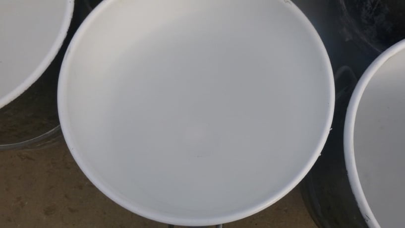 Hobart Mixing Bowls, Galvanized w/teflon coated (white), 140 Quart, 22.5" diameter x 24" deep - Image 3