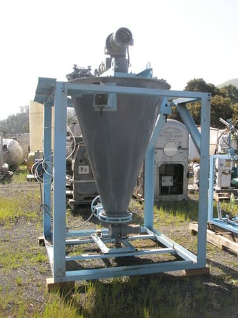 25 cu.ft. Nauta Mixer, Stainless Steel, 48" diameter x 72" deep, 10" outlet - Image 3