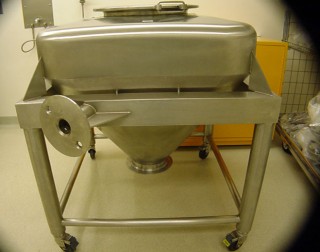 Consep #ER5885, Column Lift Blender, 5 cu.ft. and 8 cu.ft. bin, rotating 0-20 RPM at 10' - Image 5