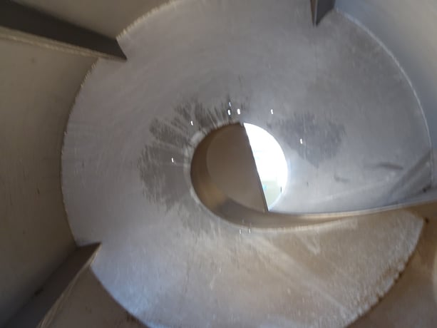 Variovak, Vacuum Tumble Mixer, 2000 lb., 65" dia. x 48" straight side, 19" opening, 5 HP - Image 5