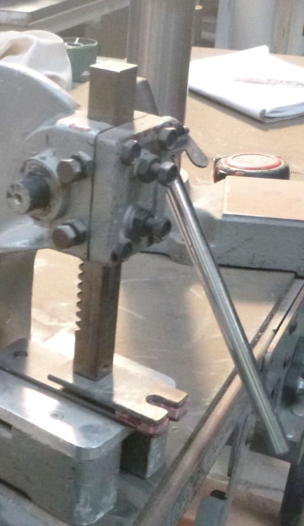 .5 Ton, Phase II, Arbor Press, Hand Bench, Heavy Duty, 0.75" ram, 6.5" diameter, 4.5" over table - Image 2