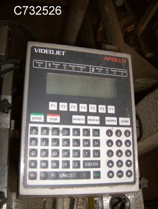 Videojet #Apollo-II, Inkjet Marking Machine, .16"-1.9" character H, 1999 - Image 6