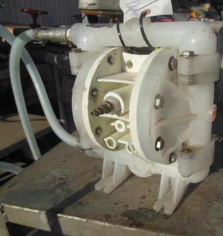 .5" Wilden #M1PT, Diaphragm Pump, PPL, 14 GPM, Pneumatic - Image 2