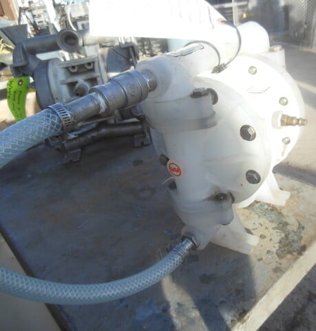 .5" Wilden #M1PT, Diaphragm Pump, PPL, 14 GPM, Pneumatic - Image 3