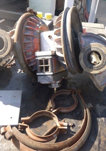 2" Wilden #M8, Double Diaphragm Pump, Aluminum, 75 GPM, 125 PSI, 21' dry lift - Image 1