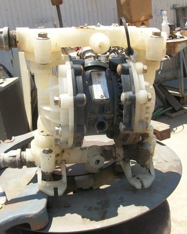 .7" Graco #D52911, Diaphragm Pump, PPL, 15 GPM, 100 PSI - Image 1