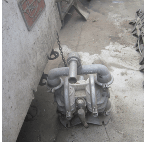 1.5" Wilden #M400/NE, Diaphragm Pump, Aluminum, 1.25" outlet, 20-70 GPM - Image 2