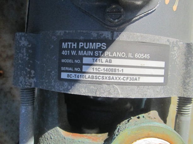 MTH #T41-L-AB, Brass Feeder Pump, Lab size, 1" inlet and 1" outlet - Image 3