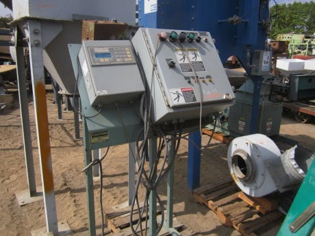 10000 lb. Flex Weigh #DWMIV, Weigh Scale, w/electrical panel, on stand - Image 1