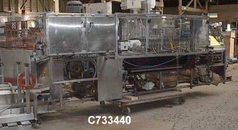 Orics #1000-MCTS, Continuous Motion Tray Sealer, 300 trays/min., 14" width web, 12" width x 12' L infeed - Image 3