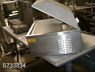 Multivac #A300/16, Vacuum Sealer, single chamber, tabletop, 18" x 14" x 5" deep chamber, 0.9 kW, 110 V, 1987 - Image 4