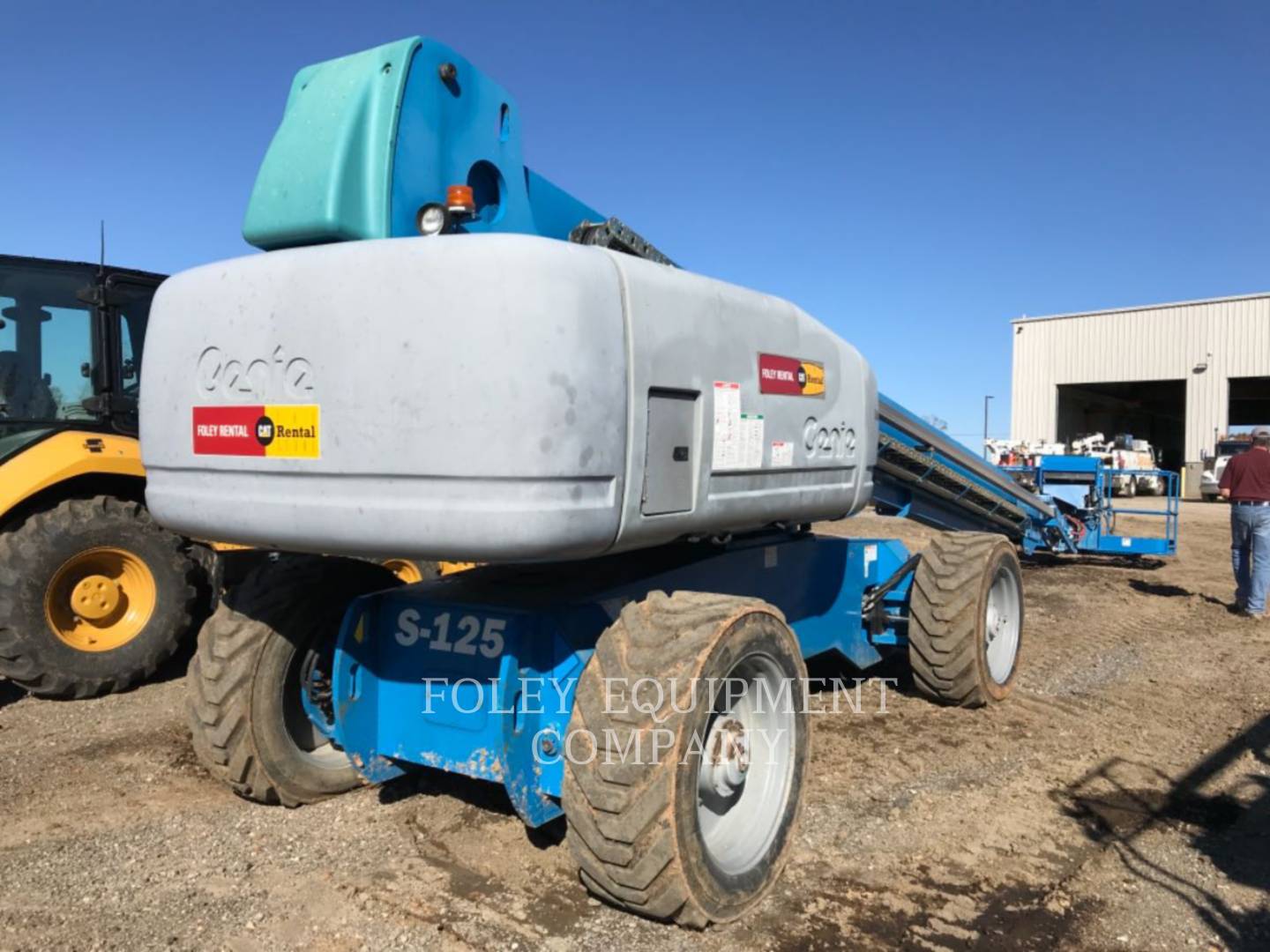 Genie Industries S125D4W, Articulated Boom Lift, 1782 hours, S/N: S12515D-1089, 2015 - Image 3