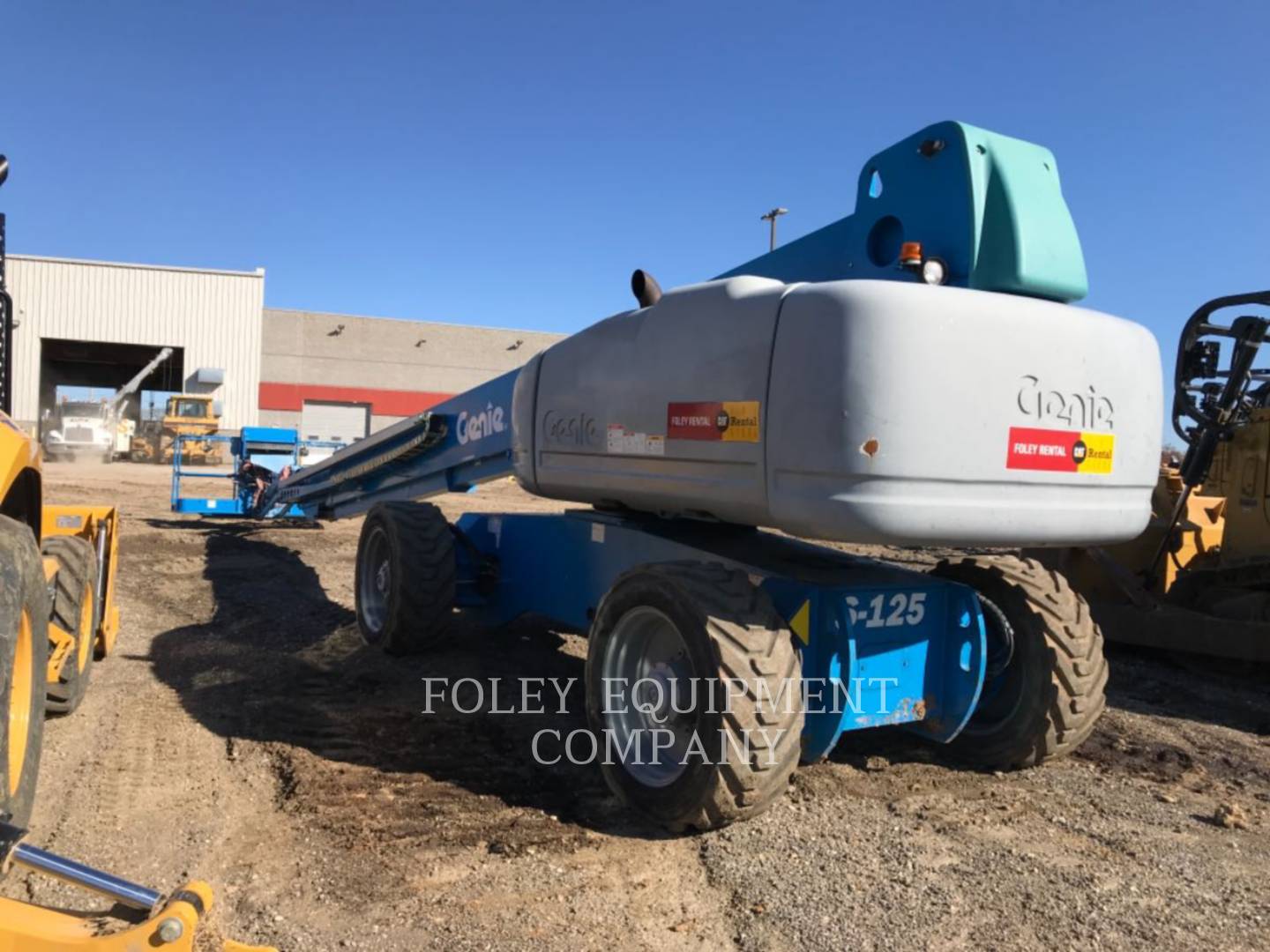 Genie Industries S125D4W, Articulated Boom Lift, 1782 hours, S/N: S12515D-1089, 2015 - Image 4