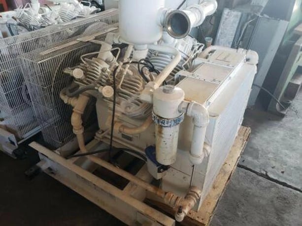 Quincy #QRDT-30, oil free 2-stage 30 HP reciprocating compressor - Image 5