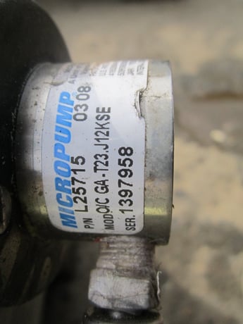 .25" Micro Gear Pump #O/C-GA-T23, Stainless Steel, 2 HP, 208/230/460V, 3450 RPM - Image 3