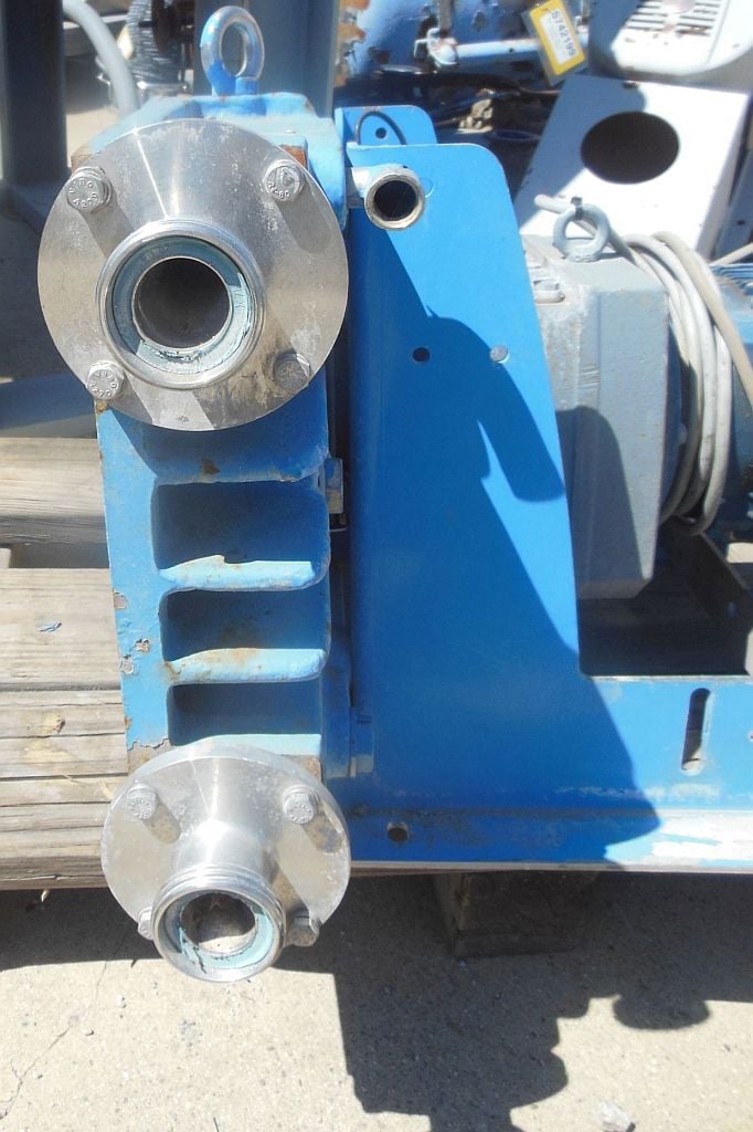 Verdeflex #VF-25, Peristaltic Pump, Stainless Steel, 2 HP, 1740 RPM, 230/460 V. - Image 2