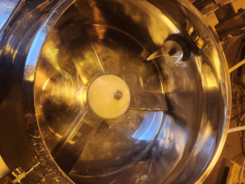 T.k. Fielder #PMA65, Mixer Granulator, 65 Liter, jacketed bowl, bottom blade, (1 available) chopper - Image 4