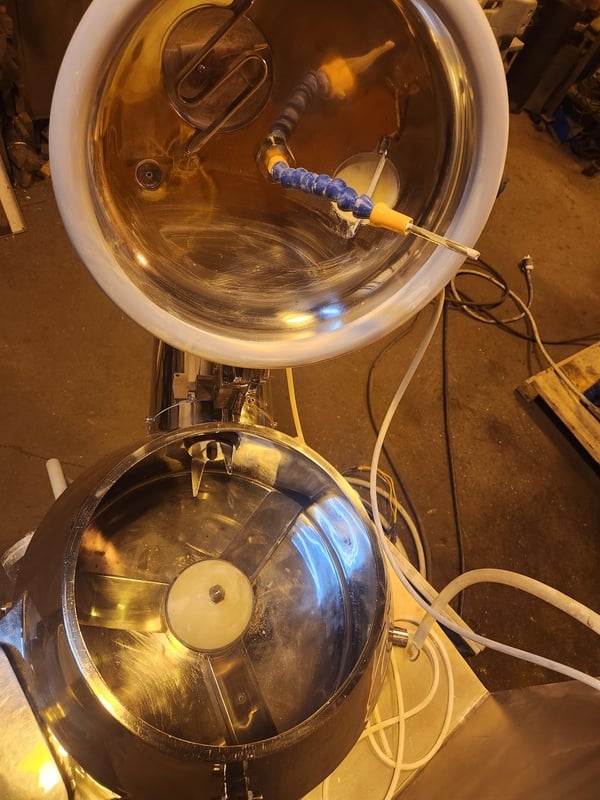 T.k. Fielder #PMA65, Mixer Granulator, 65 Liter, jacketed bowl, bottom blade, (1 available) chopper - Image 5