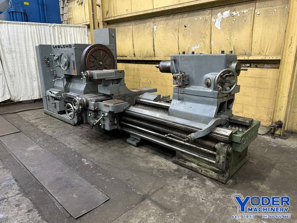 51-1/2" x 84" LeBlond #4025-42NK, heavy duty lathe, 42" swing over cross slide, 36" face plate, 30 HP, 1974 - Image 2
