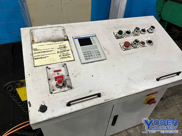 24" x .11" CHS #DRF-3-24, servo feeder, 3" roll diameter, air clamping, roll infeed guides, 2011 - Image 2