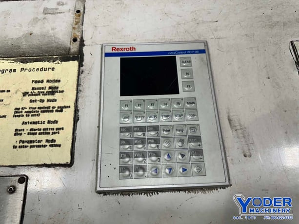 24" x .11" CHS #DRF-3-24, servo feeder, 3" roll diameter, air clamping, roll infeed guides, 2011 - Image 3