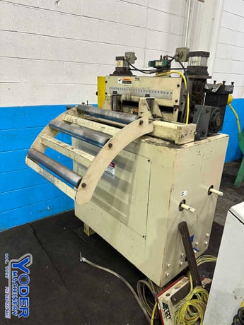 24" x .11" CHS #DRF-3-24, servo feeder, 3" roll diameter, air clamping, roll infeed guides, 2011 - Image 10