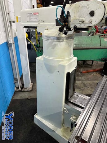 Lagun #FTV-2S, ram type manual vertical mill, 10" x50" table, 2 HP, harden ways, power draw bar - Image 8