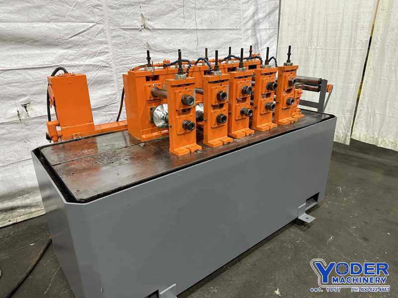 5 Stand, Samco, rollformer, 12" roll space, 9" horizontal centers, 1-1/2" spindle diameter, 10 HP - Image 2