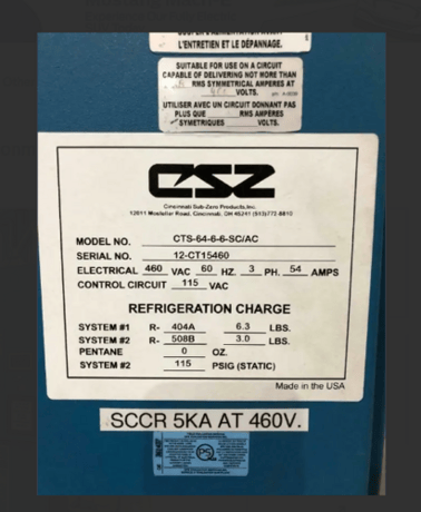 Cincinnati #CTS-64-6-6-SC/AC, sub zero chamber - Image 2