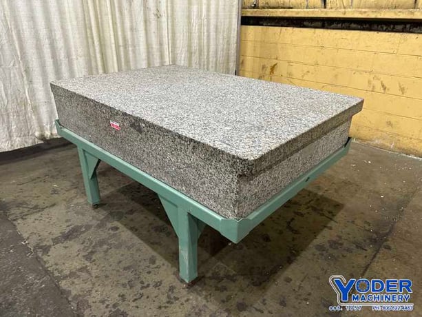 48" x 72" x 12" Surface Combustion plate, gray black, sits on 4 leg steel stand - Image 8