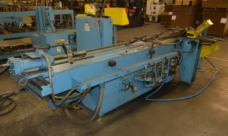 3" Pines #2, hydraulic tube bender, counter clockwise bending head - Image 1
