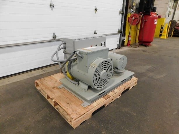 5 KW, 1500 RPM, Horlick 282PDL1503 Magnaplus, synchronous AC generator, 10/7.5 HP, 1 phase - Image 2