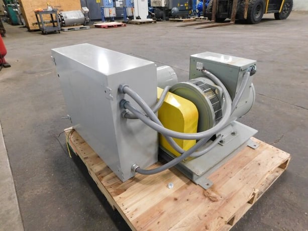 5 KW, 1500 RPM, Horlick 282PDL1503 Magnaplus, synchronous AC generator, 10/7.5 HP, 1 phase - Image 6