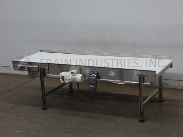 36" wide x 10' long, BMI, retracting nose, Stainless Steel conveyor, 3/4 HP drive - Image 5