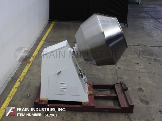 42" Lakso #101, Stainless Steel coating pan, 42" ID, 34" deep, 24" access opening, 1 HP variable speed drive - Image 3