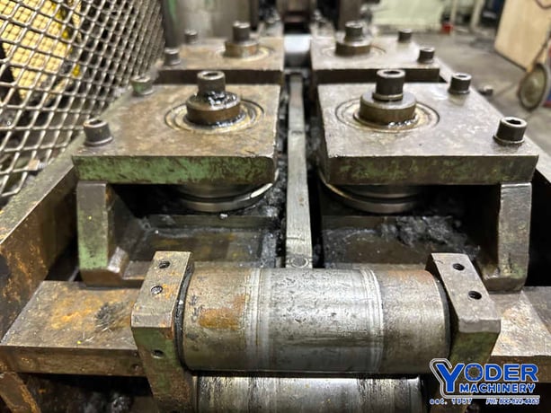 6 Stand, Dahlstrom #550-6-OB rollformer, 2" shaft diameter, 6" roll space, 11" horizontal center, 10 HP - Image 7