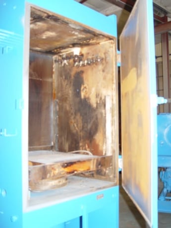 170 Ton, TMP, vacuum, 26" x34", up-act, slab side, 47" daylight, 24" stroke, no controls or hydraulic, 1991 - Image 3