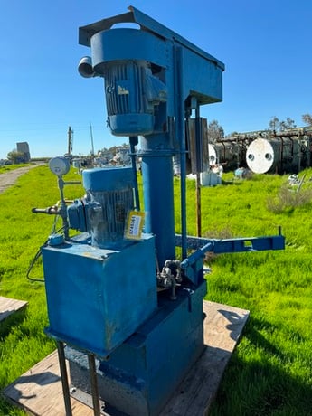 Myers, Dispersion Mixer, 1.5" diameter Shaft, w/7" diameter Dispersion blade, 74" clearance when fully - Image 4