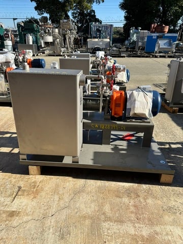 Flowserve #LPHR-25007-AB-AHF-4B-4, Liquid Ring Vacuum Pump, 100 TORR inlet, 14.70 PSIA discharge, 3 HP, 3500 - Image 2