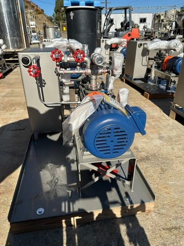 Flowserve #LPHR-25007-AB-AHF-4B-4, Liquid Ring Vacuum Pump, 100 TORR inlet, 14.70 PSIA discharge, 3 HP, 3500 - Image 3