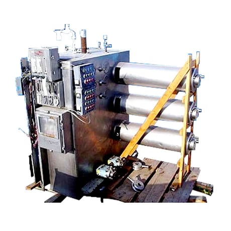 Waukesha Cherry Burrell #V-603, 3-Barrel Vogt Freezer, Ammonia refrigerant, (3) 6" diameter x 48" L Tubes, 15 - Image 1