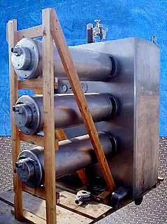 Waukesha Cherry Burrell #V-603, 3-Barrel Vogt Freezer, Ammonia refrigerant, (3) 6" diameter x 48" L Tubes, 15 - Image 6